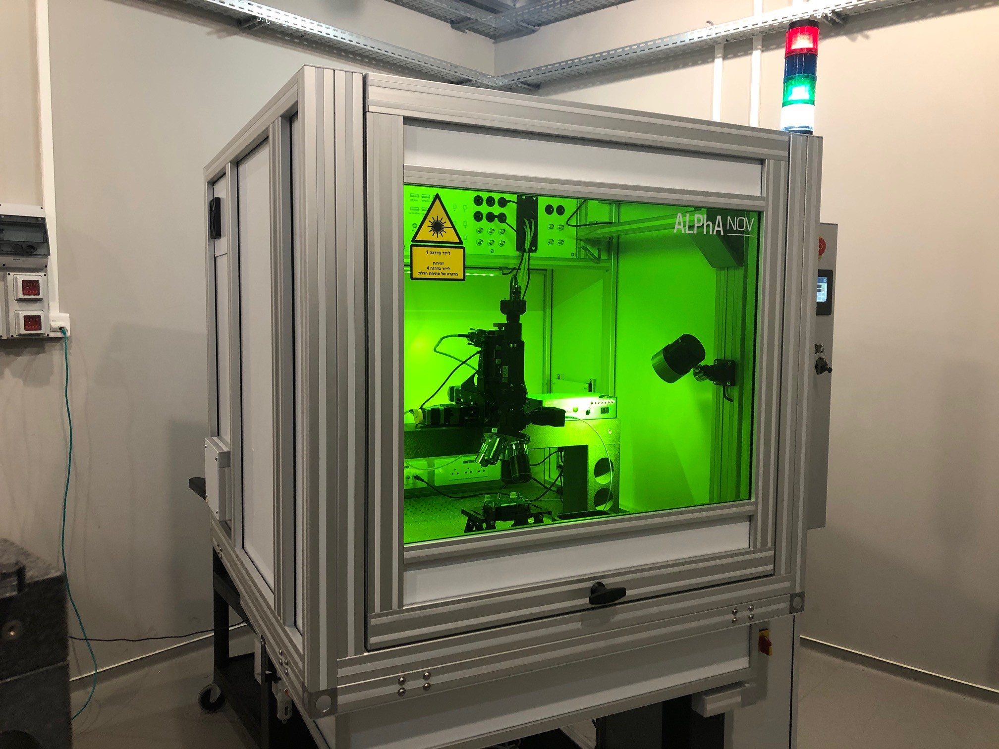 S-LMS laser bench - Fault injection